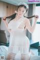 DJAWA Photo - Pia (피아): "Sheer Chiffon Apron" (66 photos)