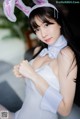 Lee Ahrin 이아린, [BLUECAKE] WHITE & BLACK BUNNY Set.01 P57 No.cc83f0