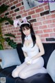 Lee Ahrin 이아린, [BLUECAKE] WHITE & BLACK BUNNY Set.01 P54 No.89106c