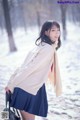 Coser@周叽是可爱兔兔 Vol.028: 雪景JK (15 photos) P14 No.bf1688