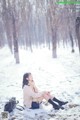 Coser@周叽是可爱兔兔 Vol.028: 雪景JK (15 photos) P3 No.f22c0d